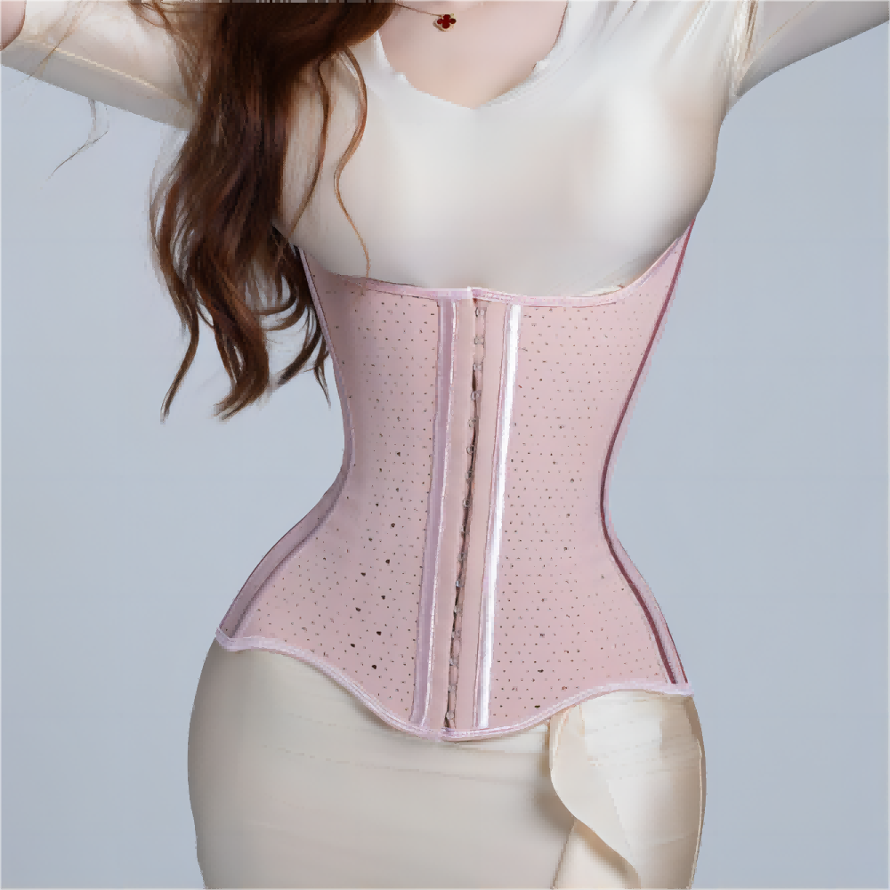 ALY Women's Waist Trainer Belt ,Waist Trimmer,Corset Waist Trainer Shapewear,Tummy Control Seamless Underwear with Adjustable 3 Hooks